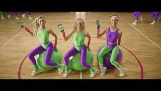 Spandex commercial/advert 1 - Russian spandex workout