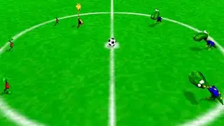 Pet Soccer playthrough - All Pet Stars Soccer Championship (fourth match, second half)