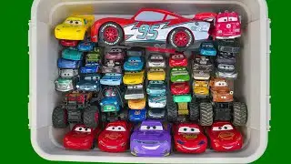 Lot of Disney Pixar Cars Unboxing Review | Big Box of Cars Toys Featuring Mack and Cruz Ramirez