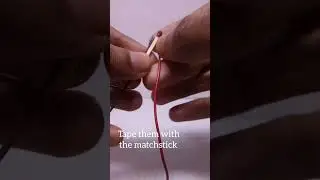 How to make electric fuse. #experiment #project #diy #electronic #electric #science experiment .