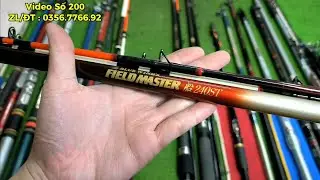 Video Số 200 : L&ocirc; Cần Tay, Cần M&aacute;y B&atilde;i Nhật - Shimano Daiwa | Đồ C&acirc;u Nhật Th&agrave;nh C&ocirc;ng 