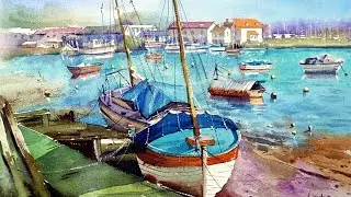 Watercolor Cityscape Painting/Street Painting Demonstrations