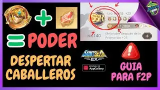 Como DESPERTAR Personajes en Saint Seiya EX? Guia F2P para sacar Estrellas Rojas
