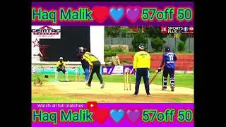 #Haq_Malik with blistering knock of 57 runs off 50 @BPL