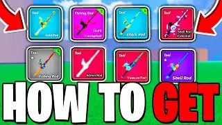 How To GET ALL 8 FISHING RODS In Blox Fruits! Roblox