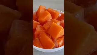 Preparazione per la zucca  (congelata appena acquistata) 🎃🎃🎃