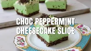 How to make a chocolate peppermint cheesecake slice | Australia's Best Recipes