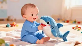 Baby Laughing dance with the Baby Shark song fun | Kids Music | Baby Songs