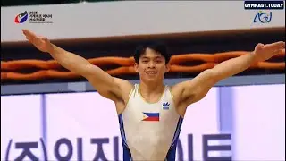 Top 3 on Men's Floor Final - 2025 Jecheon Asian Gymnastics Championship