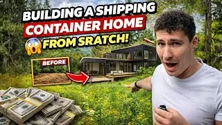Building a Luxury Sustainable Container Home Airbnb in the Catskills, New York | Goldenrod