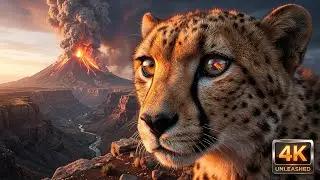 4K Earth Unleashed | Dramatic Volcano Eruption, Canyons & Rare Wildlife