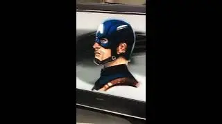 170723 SDCC - Marvel Artist Ryan Meinerding Drawing Captain America