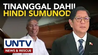Ex-PNP Chief Nicolas Torre, tinanggal sa puwesto dahil hindi sumunod sa direktiba ng NAPOLCOM &ndash; PBBM