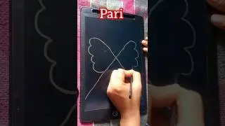 Pari🤩 amazing art magical sleeve drawing 💞#slate #art #vairal #drawing #youtube #short
