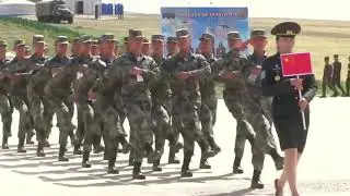 Participation of Chinese UN peacekeeping forces in Exercise Khaan Quest, Mongolia
