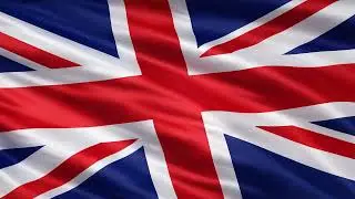 British Flag Waving (Union Jack)