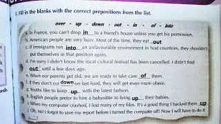 ticket 2 english 2bac unit 6 (phrasal verbs) بالعربية  page 88-89 تصحيح التمارين ة الشرح