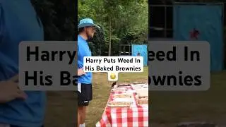 Harry Puts Weed In His Baked Brownies #ksi #sidemen #sidemensunday #barbecue #harry #weed #clips