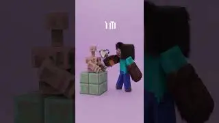 Minecraft Steve Hair Simulation 🗿🔥
