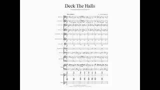 Deck The Halls for school ensembles - Mixed Abilities Classroom and School Ensemble Piece