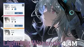 [ PGR ] Legend Lighting warzone 4.4 Million SS characters 