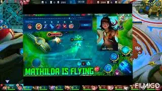 2021 SUPPORT- MATHILDA GAMEPLAY-BESTBUILD AND SKILL- MLBB Audio:BABYMETAL-Catch me if you can