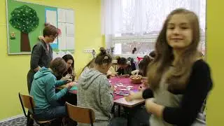 Spacer po internacie SOSW dla Dzieci Niesłyszących w Olsztynie