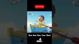 Row Row Row Your Boat 🚣&zwj;♀️ | Fun Action Song for Kids | Nursery Rhymes & Poems | CoCo TV