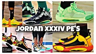 JORDAN 34 PE'S DURING THE NBA PLAYOFFS IN THE BUBBLE!