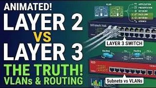 Layer 2 vs Layer 3 Switches Explained | What’s the Difference?
