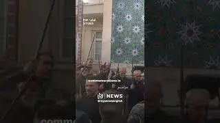 Iranian president joins Ashura commemorations in Tabriz