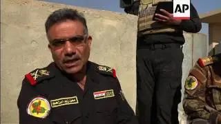 Iraqi special forces fighting on streets of Mosul