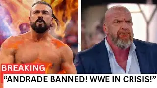 WWE in BIG Trouble! 😱 Andrade BANNED for One Year! Sheamus Tragedy Shocks Fans!