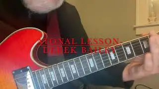 ATONAL LESSON - DEREK BAILEY - CHROMATIC SCALE