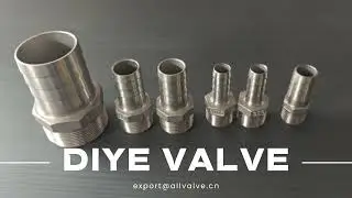 Stainless Steel Hose Nipple | Durable & Leak-Free Hose Connection | DIYE Valve