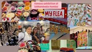 Mumbai&rsquo;s Lokhandwala famous exhibition &ldquo;My Flea&rdquo;|jewellery shopping,puppet show,food & unlimited fun