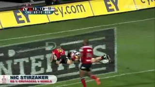 Try of the Year Candidate #3 - Nic Stirzaker vs. Crusaders