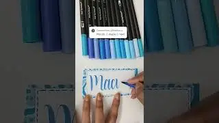 Requested name calligraphy | comment your name #shorts #youtubeshorts #viral #lettering