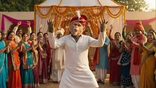 Funny Punjabi Monkey Song 😂 | Desi Comedy Monkey Video | Viral AI Monkey