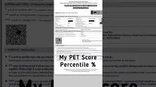 MY SCORE CARD | UPSSSC PET SCORE CARD 2023 UPSSSC PET RESULT #pet #upssscpet #upsssc