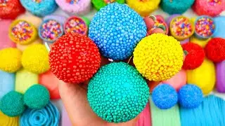 CLOWN PATY★Clay cracking★Soap boxes with starchs★soap plates★Cutting cubes★