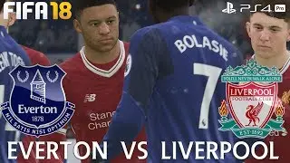 FIFA 18 (PS4 Pro) Everton v Liverpool | PREMIER LEAGUE PREDICTION | 7/4/2018 | 1080P 60FPS