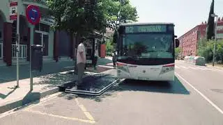Installation of a bus platform with the Vectorial&reg; system