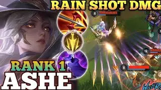 ASHE AMAZING COMEBACK MVP PLAY! BEST META BUILD ABUSE - TOP 1 GLOBAL ASHE BY Dzedas - WILD RIFT