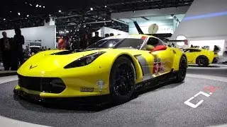 How the 2015 Corvette Z06 Influenced the C7.R Race Car - 2014 Detroit Auto Show