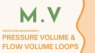 #4 Mechanical Ventilation: Pressure Volume & Flow volume loops