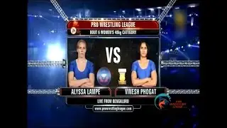 PWL 2015: Alyssa Lampe Vs Vinesh Phogat - 23rd Dec | Bengaluru Yodhas &ndash; Dilli Veer