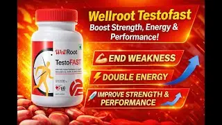 Wellroot Testofast Tablets | Vitality & Performance Booster | Stamina, Strength & Energy 🔥
