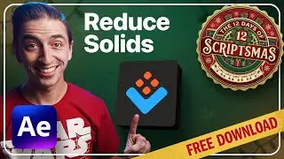 Consolidate Your Solids Folder INSTANTLY | Free After Effects Script