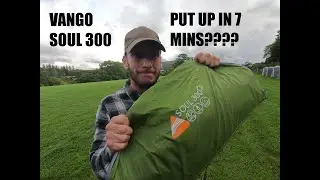 VANGO SOUL 300 3 MAN TENT REVIEW -PUT UP IN 7 MINS?